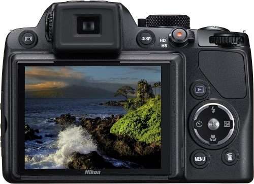 Nikon COOLPIX P100 Digital Camera with 26x Zoom Lens and Full HD 1080p Video (Black)