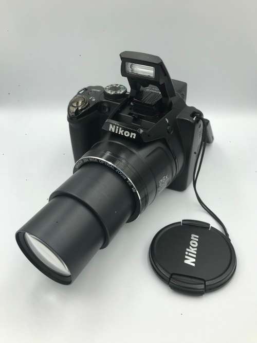 Nikon COOLPIX P100 Digital Camera with 26x Zoom Lens and Full HD 1080p Video (Black)