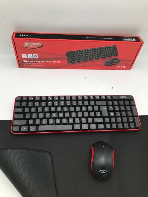 Wireless Keyboard, Mouse & Mouse-pad Combo