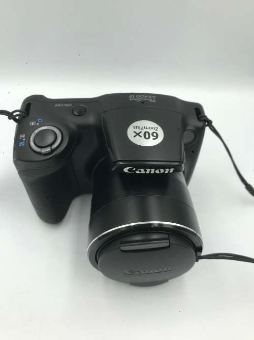 Canon PowerShot SX400 IS | 16.0 MP, 720p HD Videos, 30x Ultra Zoom | Digital Camera (Black)