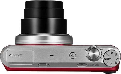 Samsung WB350F 16.2MP CMOS Smart WiFi & NFC Digital Camera with 21x Optical Zoom, 3.0` Touch Screen