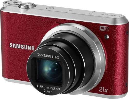 Samsung WB350F 16.2MP CMOS Smart WiFi & NFC Digital Camera with 21x Optical Zoom, 3.0` Touch Screen