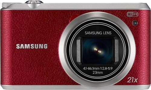 Samsung WB350F 16.2MP CMOS Smart WiFi & NFC Digital Camera with 21x Optical Zoom, 3.0` Touch Screen