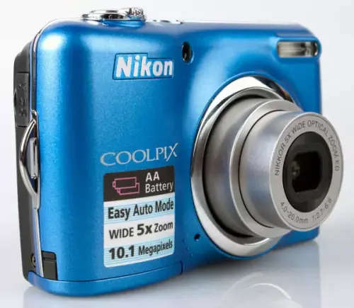 Nikon Coolpix L23 Compact Digital Camera (10MP)