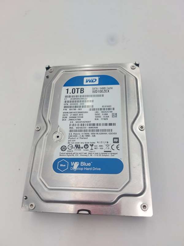 WD Blue 1TB 3.5 SATA Internal Hard Drive