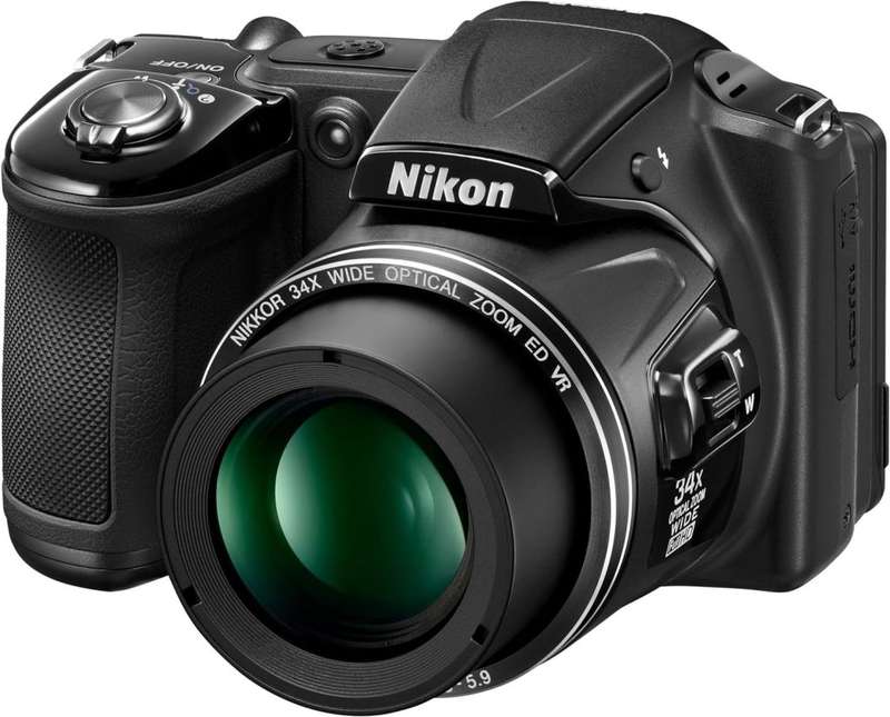 Nikon COOLPIX L830 16 MP CMOS Digital Camera with 34x Zoom Lens and Full HD 1080p Video