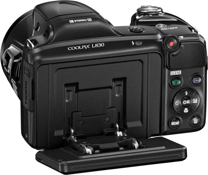 Nikon COOLPIX L830 16 MP CMOS Digital Camera with 34x Zoom Lens and Full HD 1080p Video