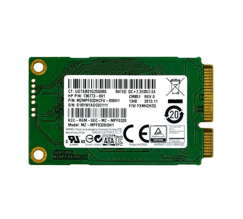 Samsung 32GB  mSATA SSD