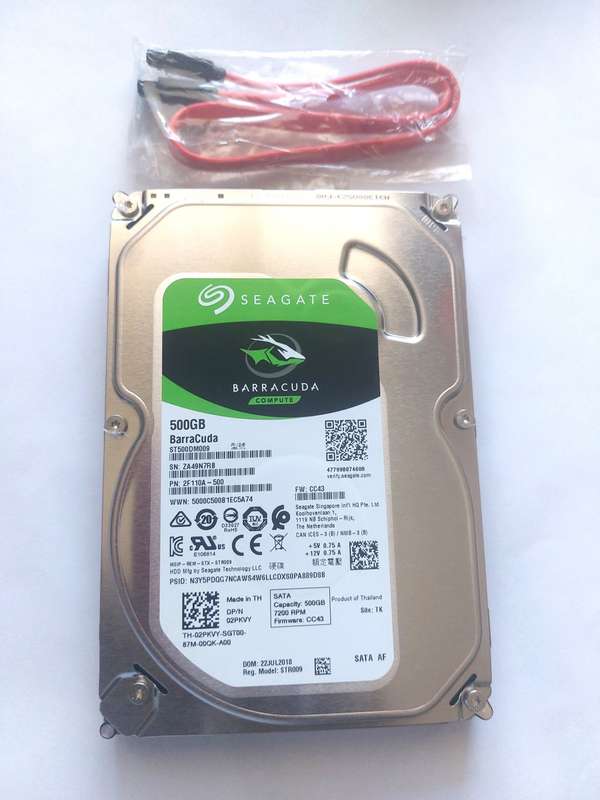 Seagate Barracuda 500GB - 3.5 inch Desktop Hard Drive Disk