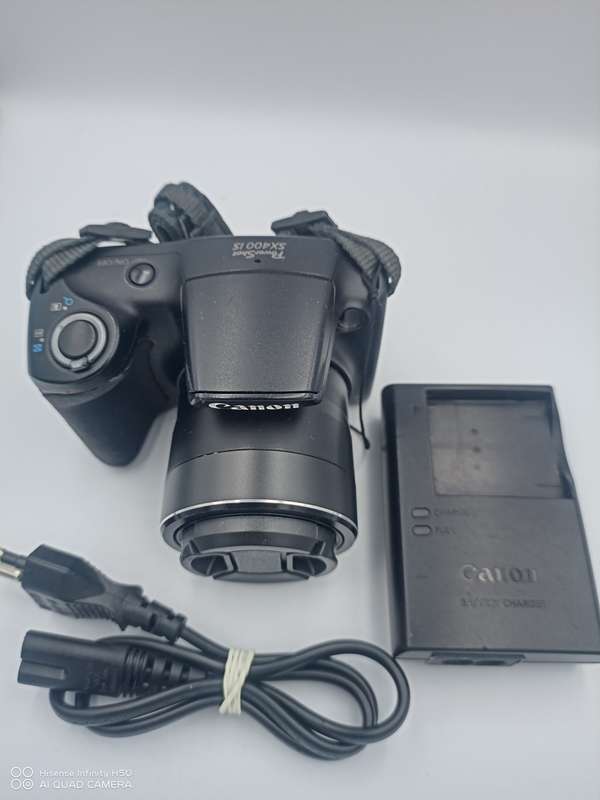 Canon PowerShot SX400 IS | 16.0 MP, 720p HD Videos, 30x Ultra Zoom | Digital Camera (Black)