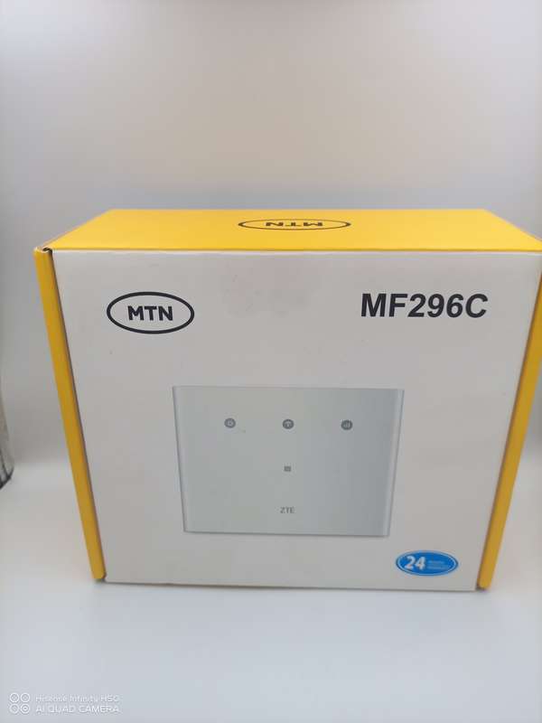 ZTE MF296C 4G LTE CAT6 Wireless Router White (MTN)