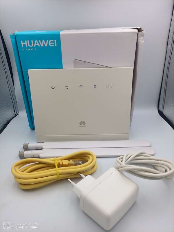 Huawei B315 4G LTE WiFi Router (White)