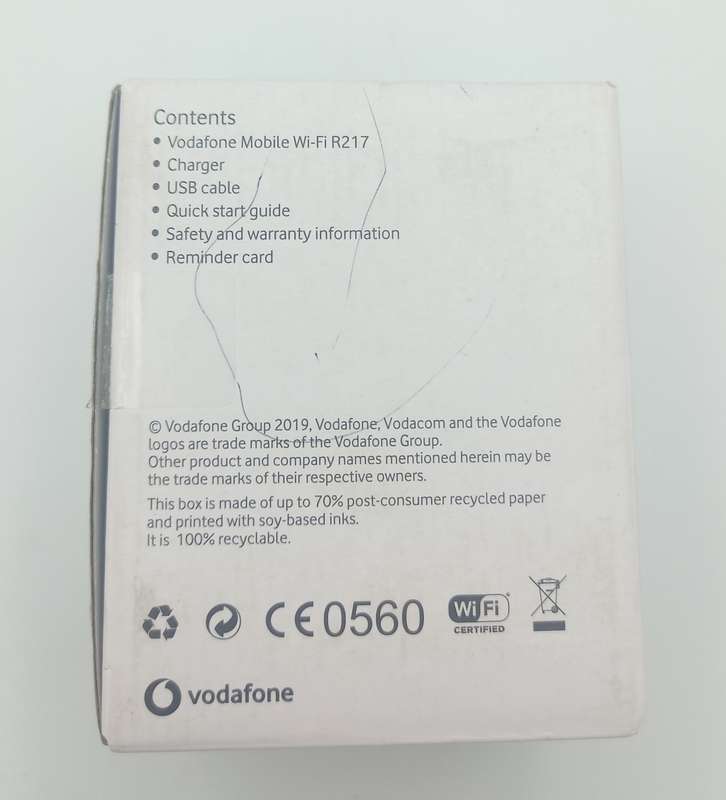 Vodafone Mobile Wi-Fi R217 (UNBOXED)