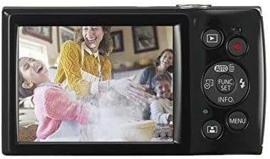 Canon IXUS 185 Digital Camera (20MP | 720p HD, 8x Optical Zoom) Black