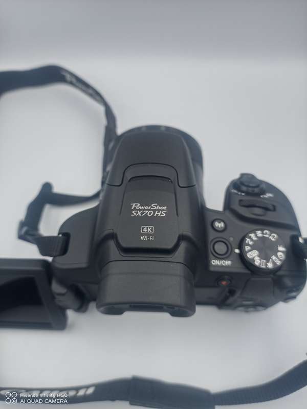Canon SX70 Ultra Zoom Digital Camera - Black