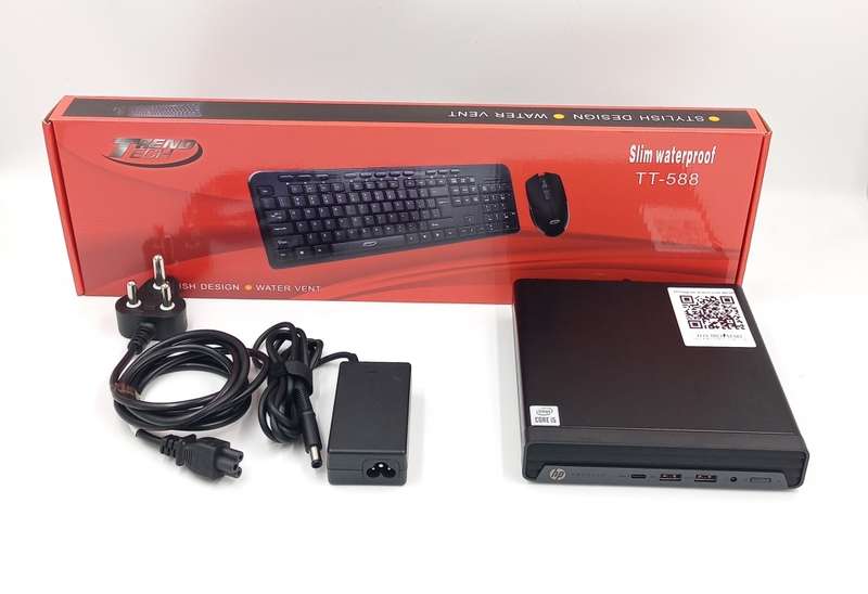 HP ProDesk 400 G6 Desktop Mini PC (Intel i5-10500T, 256GB SSD & 8GB RAM)