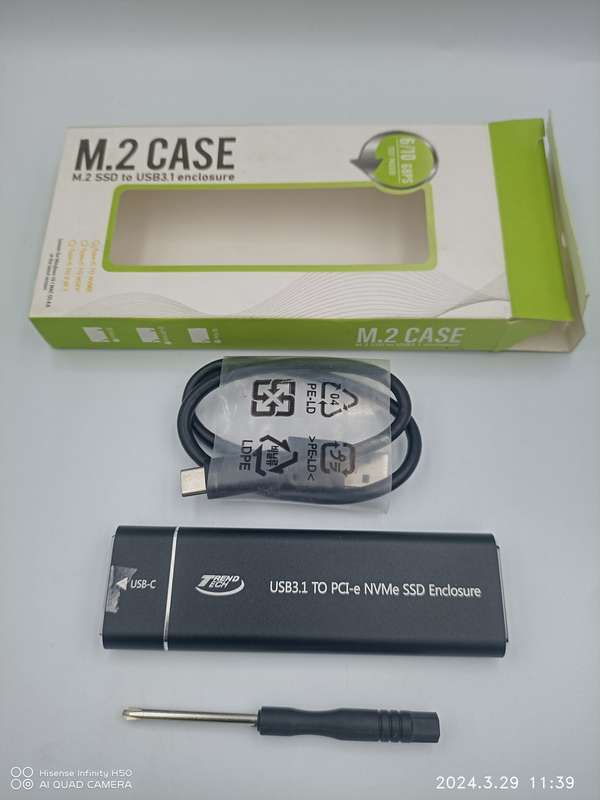 Trend Tech NVMe M.2 SSD Enclosure