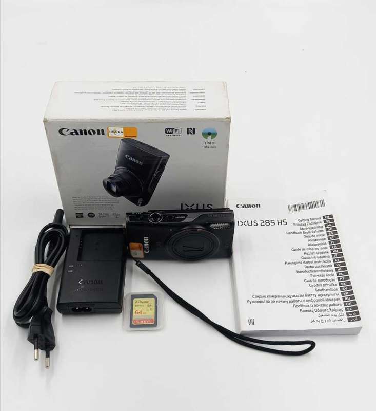 Canon IXUS 285 Digital Camera (20MP | 1080p FHD, 12x Optical Zoom)