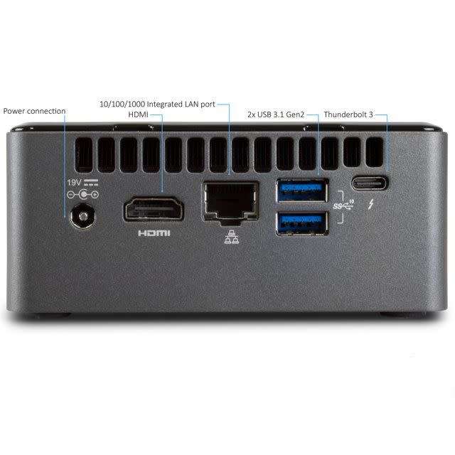 Intel NUC i3-8109U (Intel i3, 240GB SSD & 8GB RAM)