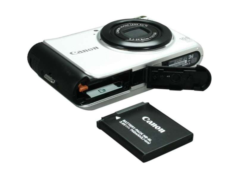 Canon PowerShot A3000 IS Silver 10.0 MP 4x Optical Zoom Digital Camera