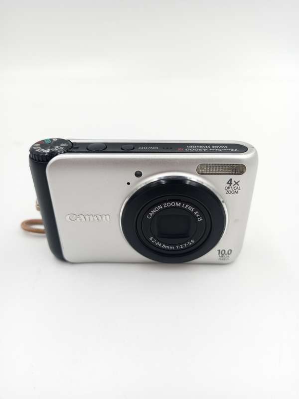 Canon PowerShot A3000 IS Silver 10.0 MP 4x Optical Zoom Digital Camera