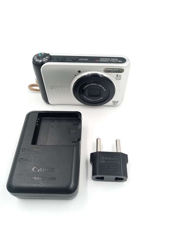 Canon PowerShot A3000 IS Silver 10.0 MP 4x Optical Zoom Digital Camera