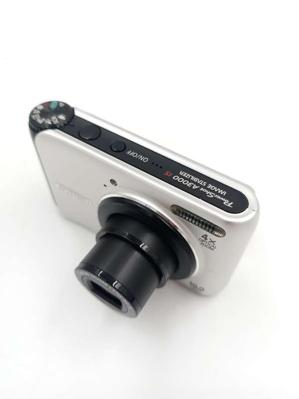 Canon PowerShot A3000 IS Silver 10.0 MP 4x Optical Zoom Digital Camera