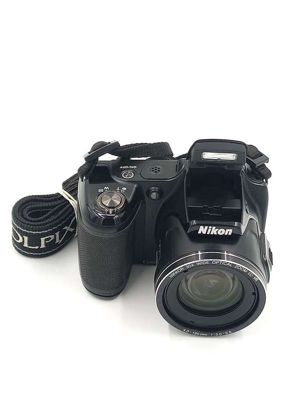 Nikon COOLPIX L820 16 MP CMOS Digital Camera with 30x Zoom Lens and Full HD 1080p Video (Black)