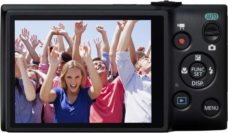 Canon IXUS 132 Digital Camera (16MP, 720p HD & 8x Optical Zoom)