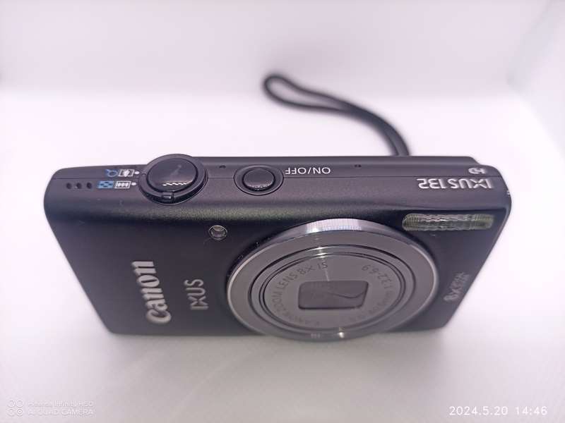 Canon IXUS 132 Digital Camera (16MP, 720p HD & 8x Optical Zoom)