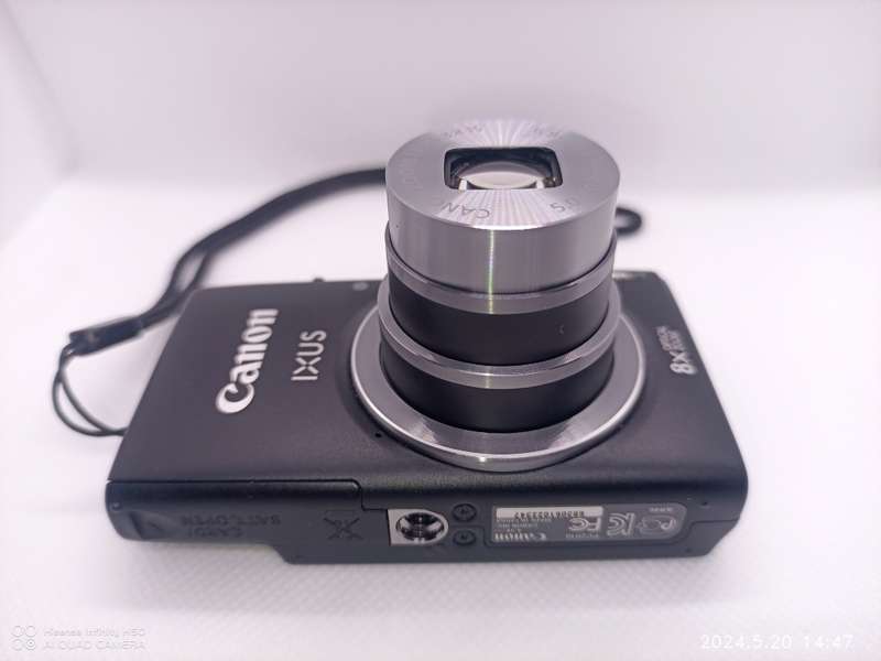 Canon IXUS 132 Digital Camera (16MP, 720p HD & 8x Optical Zoom)
