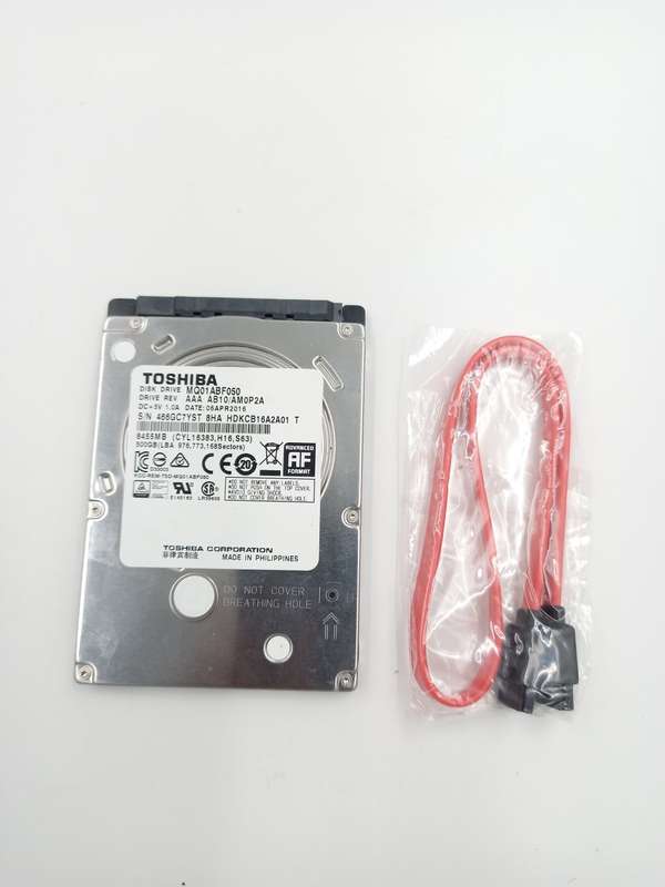 Toshiba MQ01ABF050 HDD 500GB - Thin Laptop Hard Drive Disk
