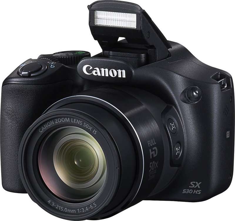 Canon PowerShot SX530 HS | 16.0 MP & 1080p FHD - Ultra Zoom Digital Camera (Black)
