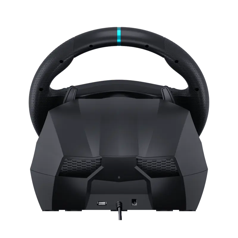 PXN V9 Gaming Steering Wheel 270-900 degree with 3 Pedals and Gear Shifter
