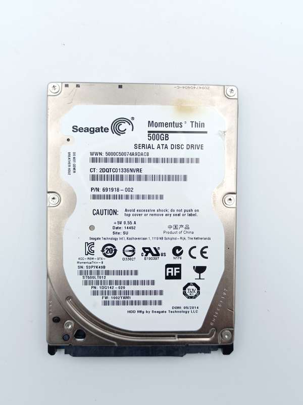 Seagate 500GB -Laptop Internal Hard Drive