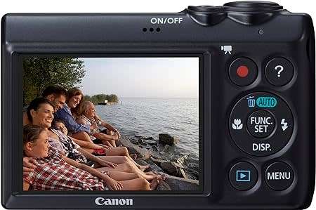 Canon Powershot A810 Compact Digital Camera (16MP, 5x Zoom, 720p HD Movies) (Black)