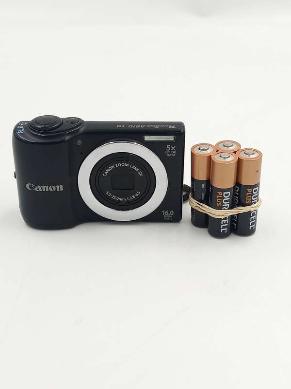 Canon Powershot A810 Compact Digital Camera (16MP, 5x Zoom, 720p HD Movies) (Black)