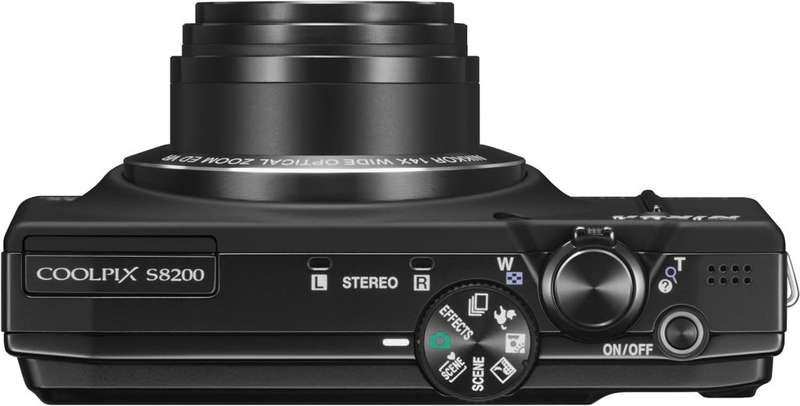 Nikon COOLPIX S8200 Digital Camera (16.1MP, 14x Zoom NIKKOR Glass Lens and Full HD 1080p Video)