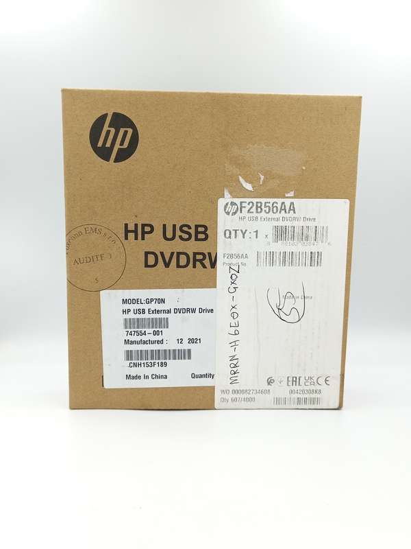 HP External USB DVDRW Drive (F2B56AA)