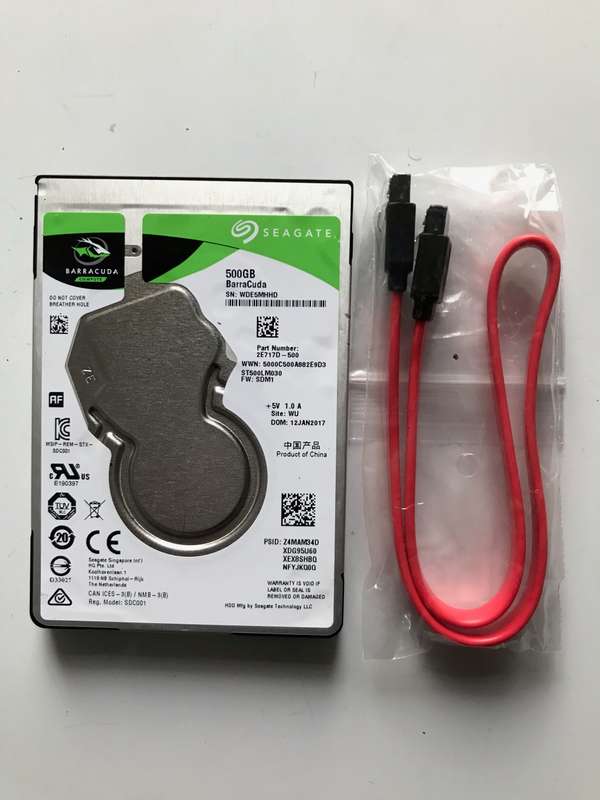 Seagate Barracuda 500GB - Laptop Hard Disk Drive