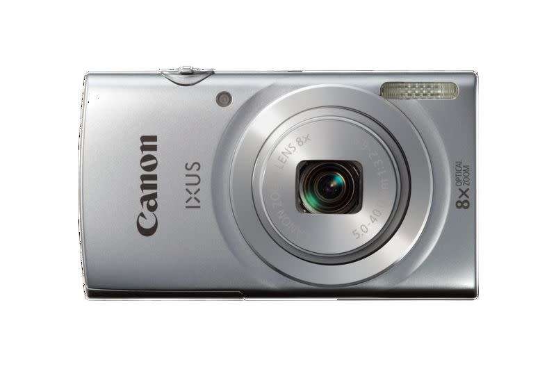 Canon IXUS 145 Digital Camera (16.0MP, 720p HD & 8x Optical Zoom) Silver