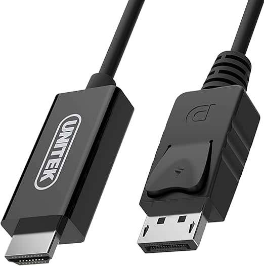 Unitek DisplayPort to HDMI Cable (1.8 m)