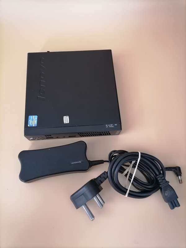 Lenovo ThinkCentre M72e Tiny PC (Intel i3, 8GB & 120GB SSD) 3rd Gen