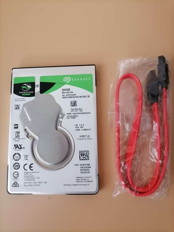 Seagate Barracuda 500GB - Laptop Hard Disk Drive
