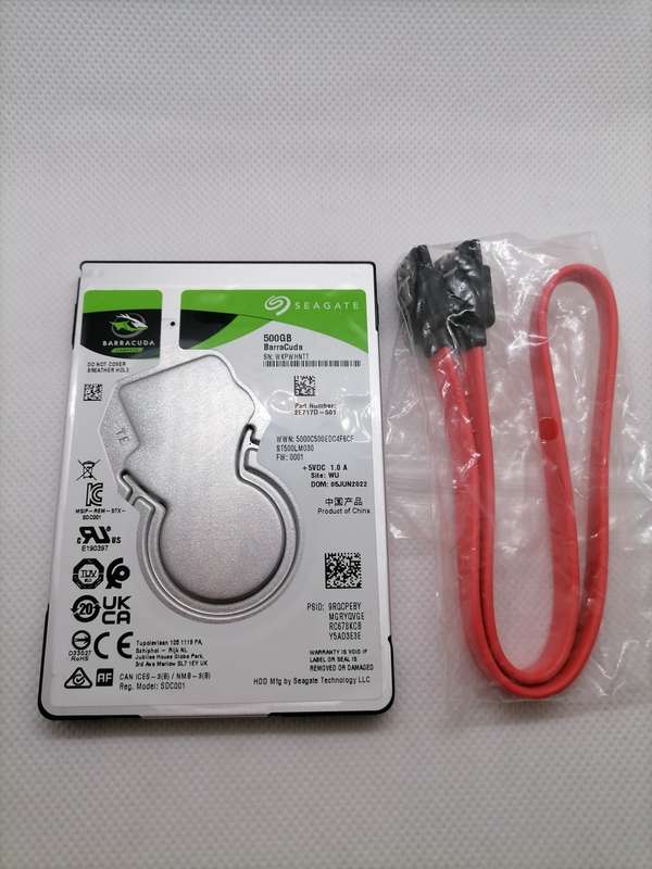 Seagate Barracuda 500GB - Laptop Hard Disk Drive