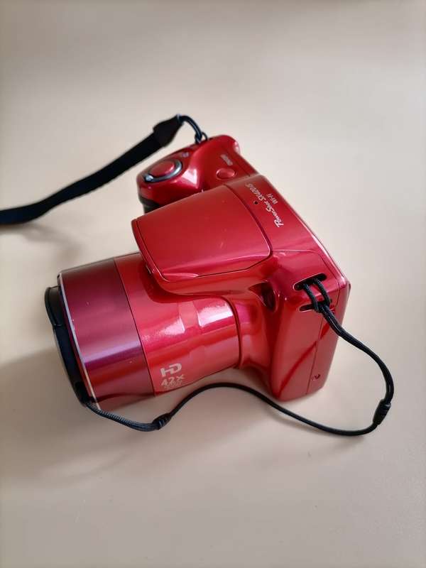 Canon PowerShot SX420 IS | 20.0 MP | 720p HD Videos | WiFi - Ultra Zoom Digital Camera (Red)