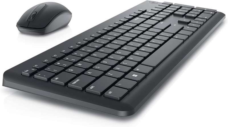 Dell KM3322W Wireless Keyboard and Mouse Black