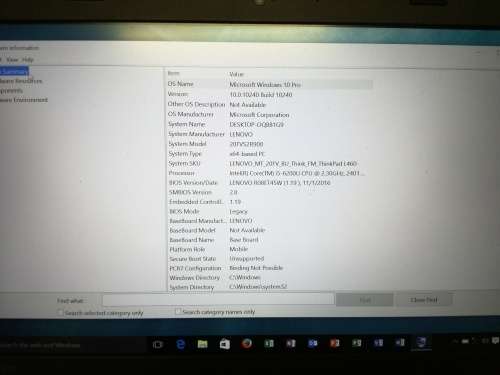 *Lenovo L460 i5 6th Gen* *Retails new @R17000*** - Lenovo Warranty 2020