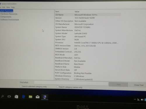 *LATE ENTRY* DELL E5450 i7 vPro 5th Gen Retails new @+-R20000 Excellent condition 9/10 High Spec
