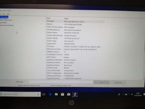 **LATE ENTRY*PRICE DROP* HP Elitebook 840 G2 i7 5th Gen HP Warranty*Retails new @ R17000